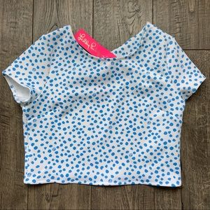 NWT Lilly Pulitzer Girls Thelma Set Top ONLY | 16